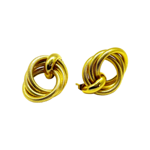 Aretes Aros Enlazados – Sutil como tu fuerza, elegante como tu alma