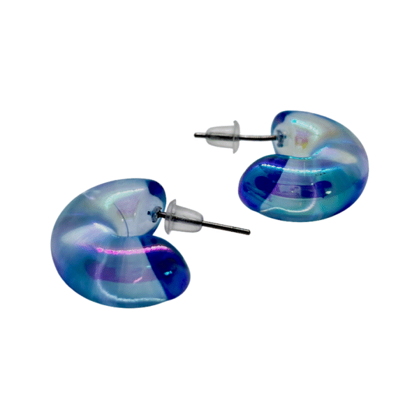 Aretes Chunky Tornasol – El brillo de tu poder suave - Imagen 5