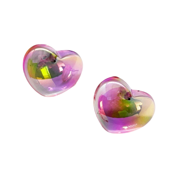 Aretes Corazón Tornasol – Brilla desde el alma - Imagen 9
