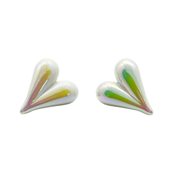 Aretes Corazón Tornasol – Brilla desde el alma - Imagen 6
