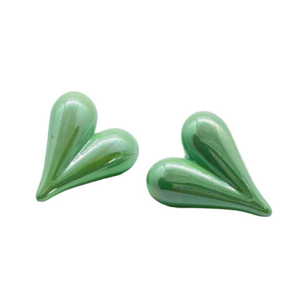 Aretes Corazón Tornasol – Brilla desde el alma - Imagen 4