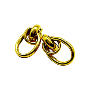 Aretes Oval Duo – Tu elegancia, entrelazada