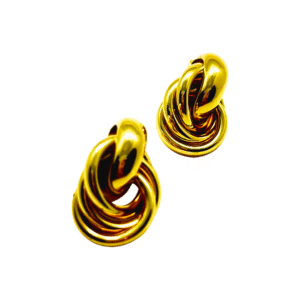 Aretes Tejido Dorado – Elegancia que se entrelaza con tu historia