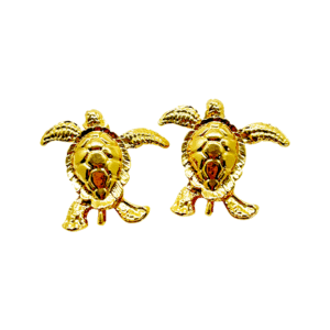 Aretes Tortuga Dorada – La fuerza de avanzar con amor
