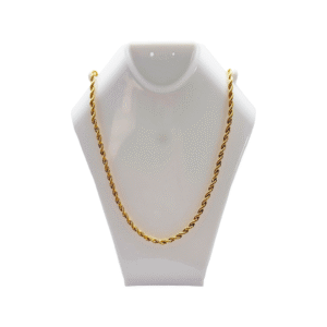 Collar de Lazo Dorado 3mm – Elegancia y Delicadeza