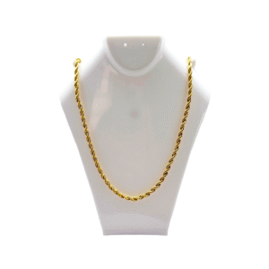 Collar de Lazo Dorado Ajustable