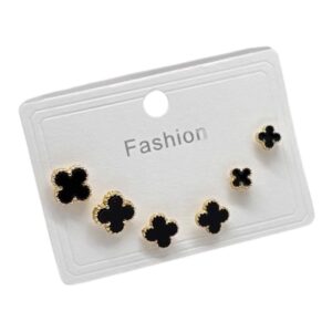 Set de Topos Van Cleef en Rodio — Colores Negros y Pasteles ✨