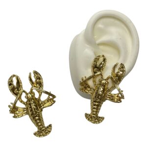 Aretes Cangrejo Dorado – Brilla con estilo este verano