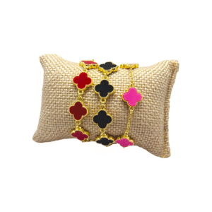 Pulsera Trébol surtidas – Atrévete a brillar con intención