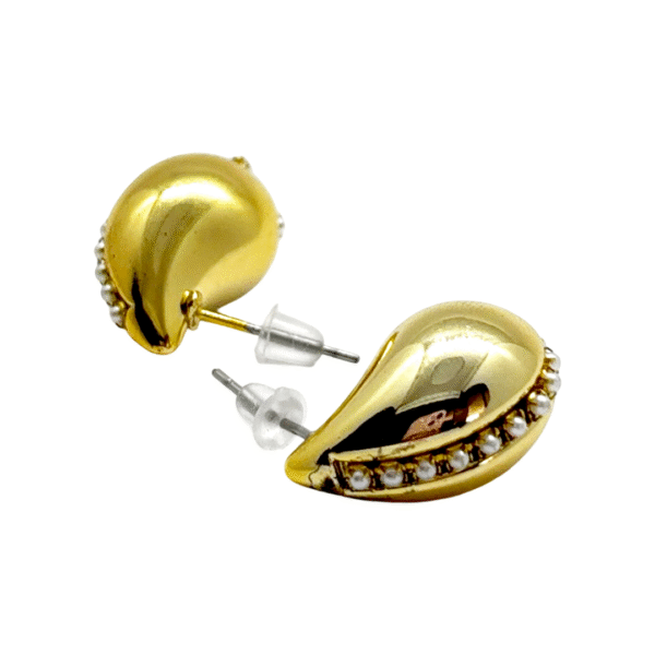 Topos Gota con Perla – Delicadeza que resalta